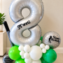 Themed 1 Digit Balloon Number Stack 