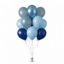 Blue Dynasty 15 Balloon Bouquet