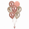 Rose Gold 10 Balloon Bouquet