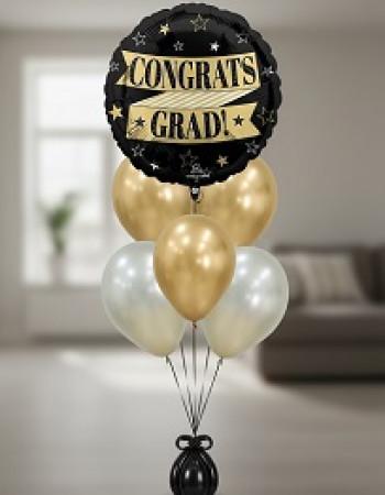 Congrats Grad 7 Balloon Bouquet