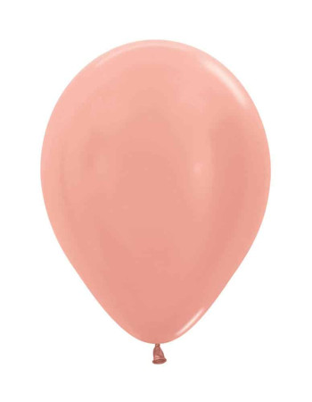 Rose Gold 10 Balloon Bouquet
