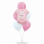 It's A Baby Girl 6 Balloon Bouquet