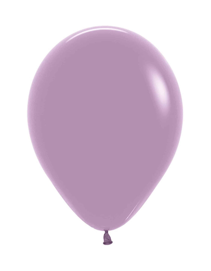 Dusk Dream 6 Balloon Bouquet on a weight