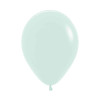 Cotton Candy Pastel 5 Balloon Bouquet on a weight