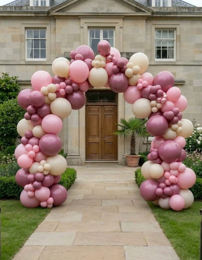 Organic Balloon arch 2x3m