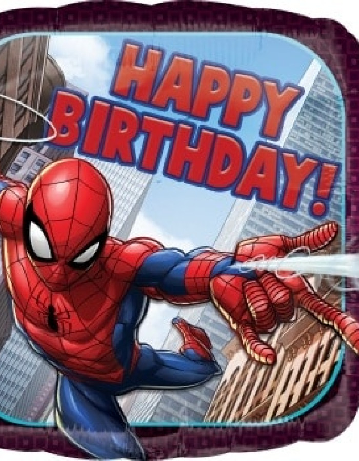 Spiderman 7 Balloon Bouquet