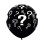 Question Marks Gender Reveal Balloon (Helium & Confetti Filled)