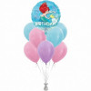 Mermaid 10 Balloon Bouquet