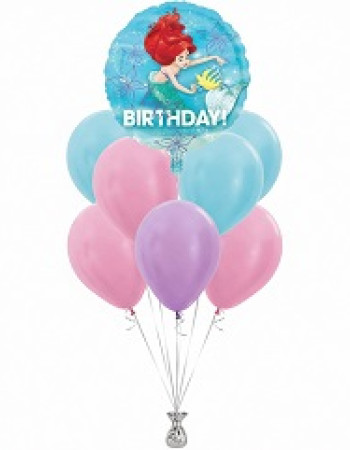 Mermaid 10 Balloon Bouquet