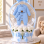 Cozy Blue Bubble Gift Box