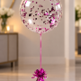 Confetti 24 Inch Bubble Balloon