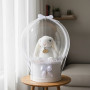  All White Stuffed Bunny Bobo Gift