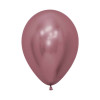 Pink shades 12 Balloon Bouquet on a weight