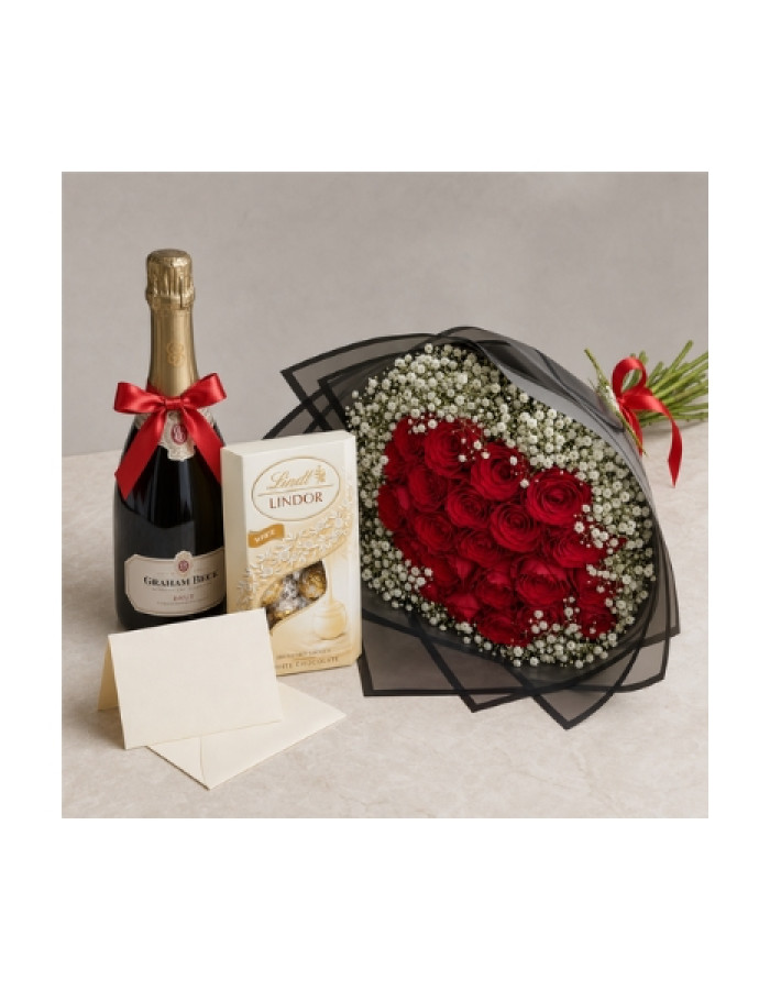 Red Roses Celebration Gift Hamper