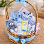 Baby Boy Essentials Basket