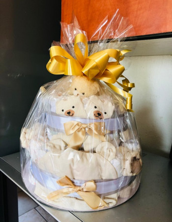 Cozy Pixie Nappy Cake