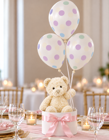 Bear in a Box Centerpiece