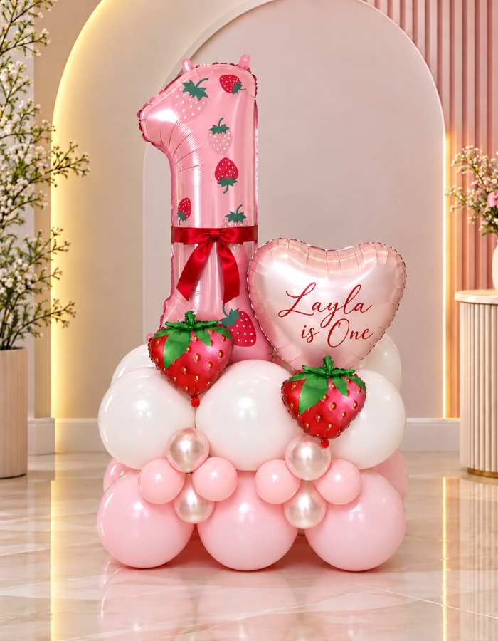 Berry Sweet One Number Stack