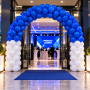 Colour Block Balloon Arch 2m x 2m
