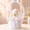  All White Stuffed Bunny Bobo Gift