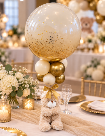 Bear Hug Balloon Centerpiece
