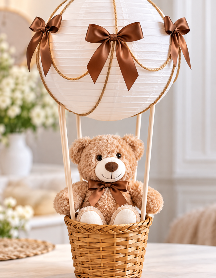 The Little Explorer Baby Shower Centerpiece