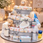 All-in-One Baby Essentials Nappy Cake