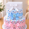 The Big Reveal Nappy Cake