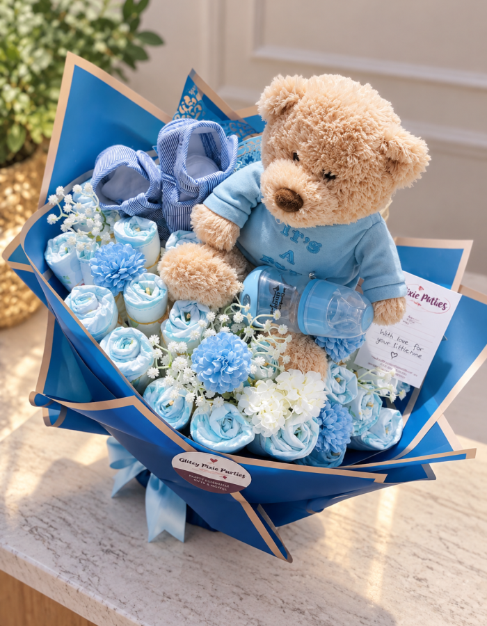 It's a Boy Baby Bouquet