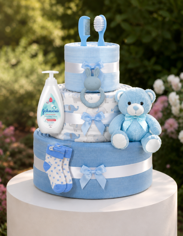 Prince Charming Nappy Cake