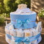 Little Bear Hugs Nappy Cake