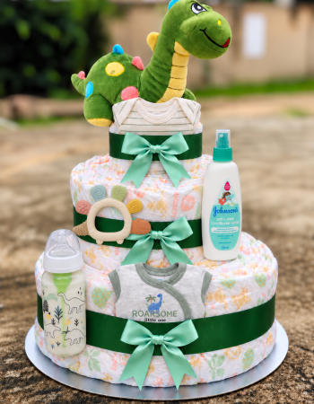 Dino Adventure Nappy Cake