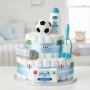 Little Champ Soccer Nappy Cake