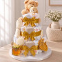 Honey Bear Nappy Cake
